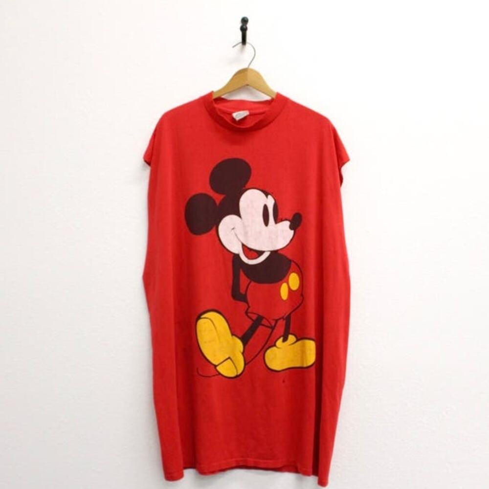 Vintage Walt Disney Mickey Mouse Sleeveless T Shirt XXXL 3X